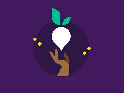 Flexible Logo System for Mooli brand brand identity brand identity design flat geometric hand illustration indian logo purple radish sparkles vector