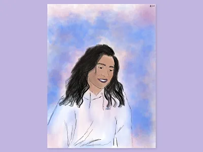 Brisk Air apple pencil digital art drawing ipad painting procreate