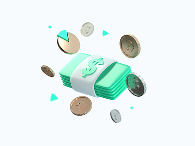 Finance 3D illustration 3d 3d animation ae aftereffects animation c4d cinema4d coins currency design dollar euro finance illustration loop metal motion pack pounds render