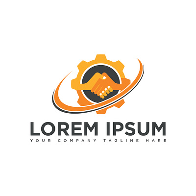 Mechanical Logo design art business design logo logodesign mechanical minimal symbol typography ui ux vector