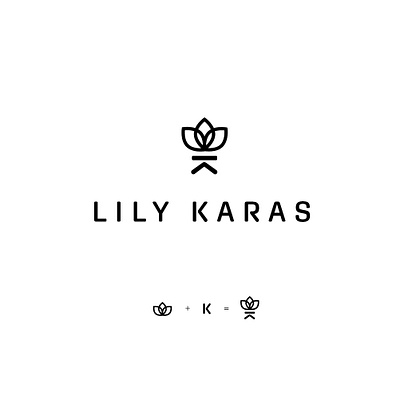 Logo Concept creative floral flower graphic design logo logodesign minimal monogram typography