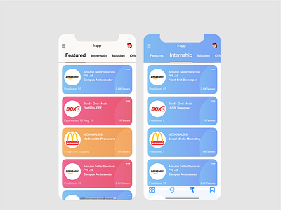 Concept App 4 app design ui ux