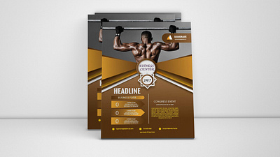 Fitness Flyer Design amazon artist branding branding design brochure design design fashion fitness flyer design landing page magazine design nature product catalog today