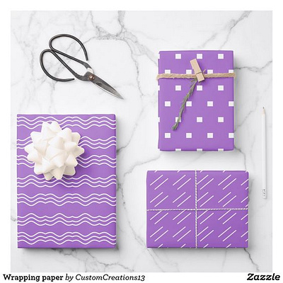 Wrapping Paper christmas gift box gifts presents pretty wrapping paper zazzle