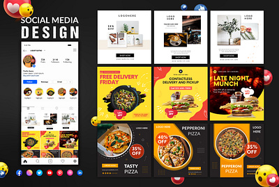 design social media posts banner flyer cover and header branding brochure design brochure template design facebook cover flyer design instagram post logo social media design social media images social media posts