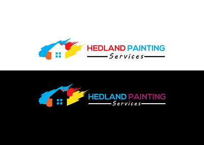 HEADLINE PAINTING art design flat graphic design icon illustration illustrator logo minimal vector