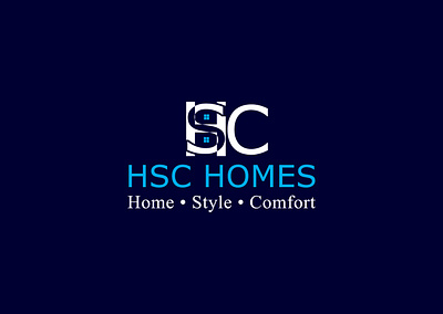 Construction HSC LOGO art design flat graphic design icon illustration illustrator logo minimal vector