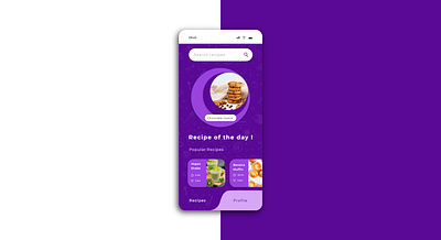 cookbook - recipe app - mobile ui adobe illustrator adobe xd android ui cookbook cooking app design ios ui mobile ui design recipes app typography ui ui ux design ui ux designer ux