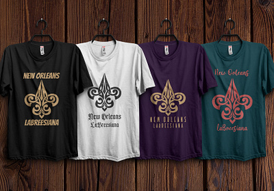 Fleur de lis logo design for tshirt animation design icon illustration logo logo design t shirt t shirt design vector web