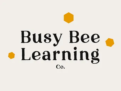 Busy Bee Logo brand branding design logo logodesign typography