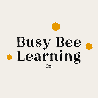 Busy Bee Logo brand branding design logo logodesign typography