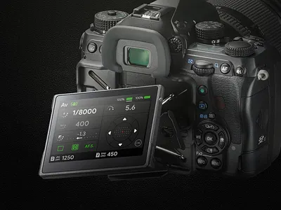 UI for Pentax camera (part II) branding camera dark icon menu navigation pentax ui uidesign ux
