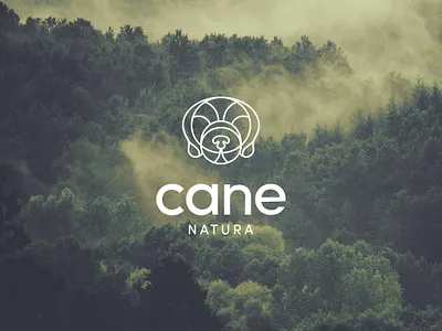 Cane Natura brand identity branding branding design cane canine brand canine training dog dog design dog logo graphic design logo logo design