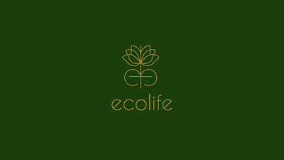 Ecolife design designer ecofriendly ecology ecopads flower icon illustration logo logotipe magnolia nature sustainability sustainable