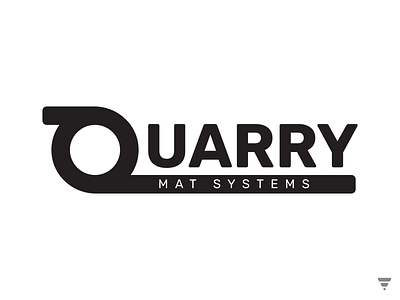 Quarry Mat Systems adobe illustrator athletics brand design brand development brand identity branding design grappling identity branding identity design logo logo design logotype simple design sports branding sports logo typography visual identity wordmark wrestle