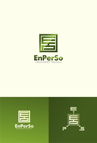 ENPERSO Logo Design branding icon logo typography vector