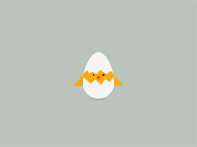 Egg art chicken egg icon illustration logo print typography vector