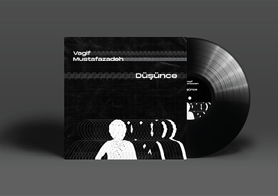 Vaqif Mustafazadə - Düşüncə album album artwork album cover alphabet art cover art cover artwork düşüncə jazz lp mugam music