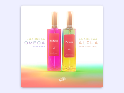 Lushness Omega & Alpha branding design