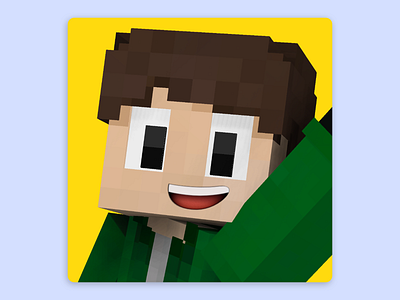 microbox! 3d 3d art design mine imator minecraft profile picture