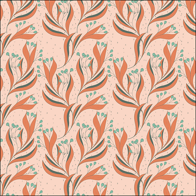 Rain into the wild artwork design design art floral illustration licensing lineart pattern pattern art surface pattern design