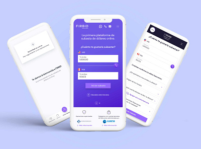 FIRBID RESPONSIVE design experience finance fintech fintech app ui ui ux ui design uidesign uiux ux ux ui ux design uxdesign uxui website