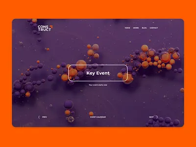 NIXWOOD project for CONSTRUCT design ui website concept website design wordpress design