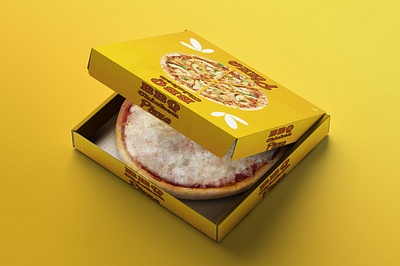 Pizza Label Design / Product packaging Design creative design pizza box pizza box design pizza hut product packaging design productdesign