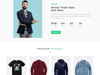 LovelyShop - eCommerce Bootstrap HTML Website Template ecommerce