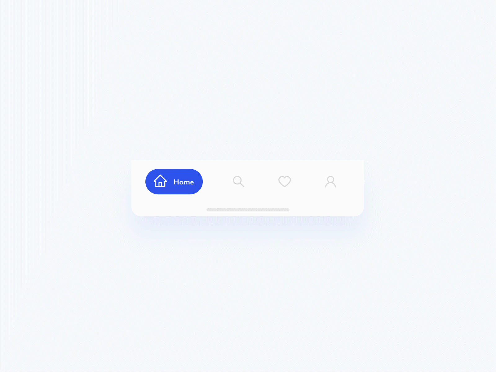 Navigation Bar Animation animation micro interaction navigation bar navigation menu