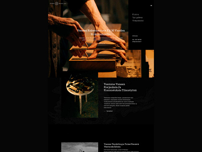 veneruolax branding design typography wordpress