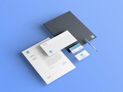 Visual identity for Byten Infotech branding educational institution logo visiting card visual identity