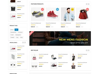 Ecommerce Template ecommerce ecommerce design