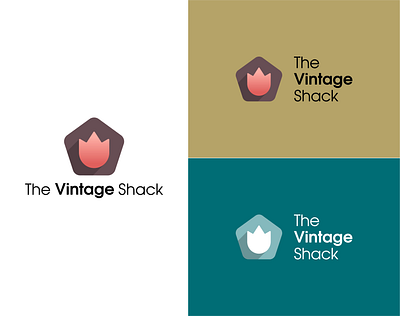 The Vintage Shack - Logo Concept 1 branding design flat graphic design icon illustrator logo minimal vector