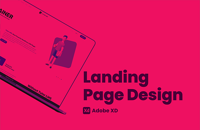 LMS | Landing Page UI clean creative design iamfaysal landingpage modern ui ux webpage website