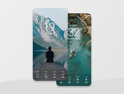 Weather app forecast ui user interface userinterface weather weather app weather forecast weatherapp weatherforecast