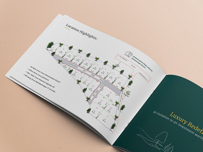 Communication Designs For A Luxury Farm Villas Project branding brochure design brochure layout communication design design design process flat layout design real estate storyboarding