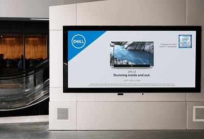 DELL | Billboard artworks branding custom dell design digital illustration marketing