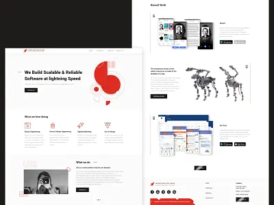 UIS Group Website app design design design studio flat interface minimal ui ux web web marketing website
