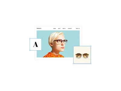 Frame 1 6 design features landing page design marketing photoshop wix