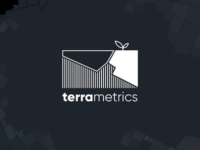 Terrametrics identity agriculture branding branding design design designspot designspotschool flat identity illustration iot logo school vector