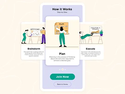 Timeline App Concept | Illustration bulgaria bulgarian character illustration ui