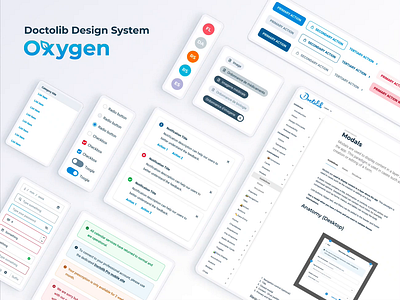 Oxygen Design System alert avatar buttons checkbox chip component component design component library design system design team dropdown guideline guidelines health app healthcare input modal toast toogle ui