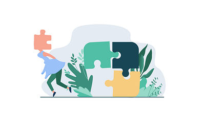 Flat illustration creative design illustration vector