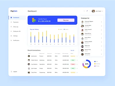 Payment app branding dailyui dashboard design employee internal branding mimimal payment app userinterface website design