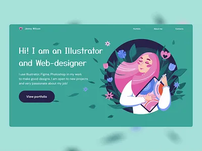 Personal Landing Page design home page homepage landing landing page landingpage site web web design web site webpage website website design