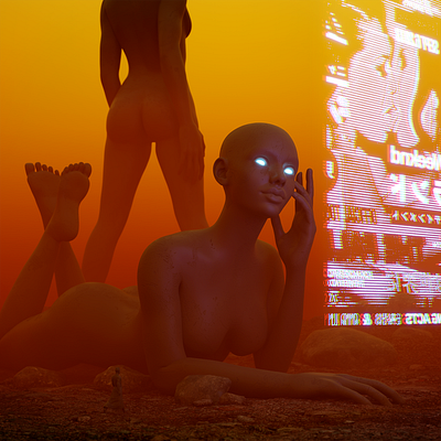 Exposure 3d 3d art bladerunner blender3d dailyrender design landscape render surreal surrealism