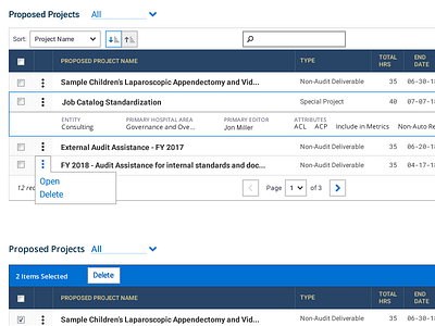 Data grid UI concept datagrid enterprise table