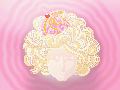 Sprinkles graphic design ice cream illustration procreate sprinkles