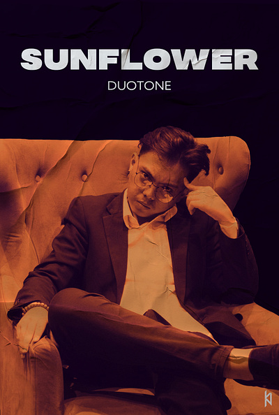 Duotone posterdesign